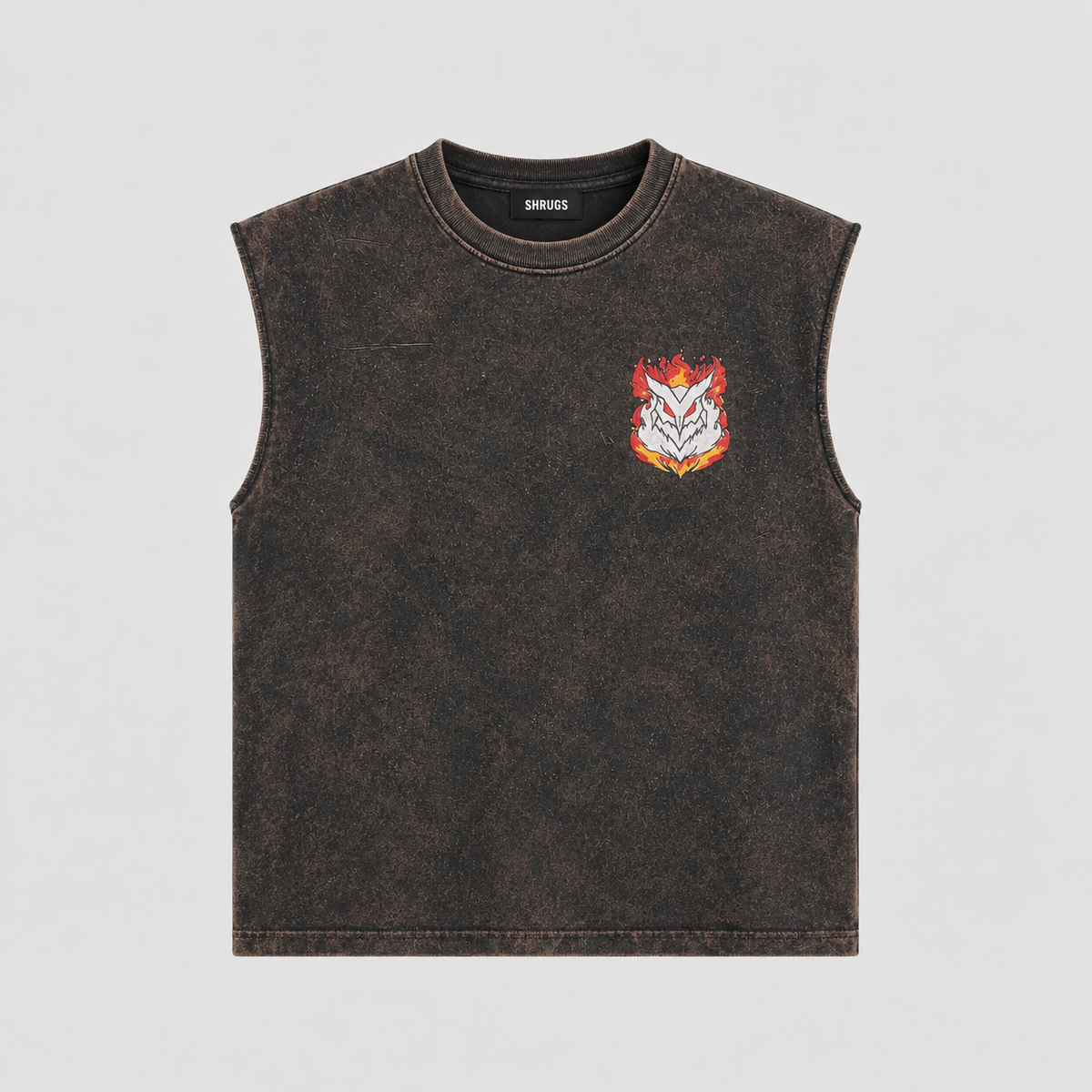 FLAMES TANK T-SHIRT