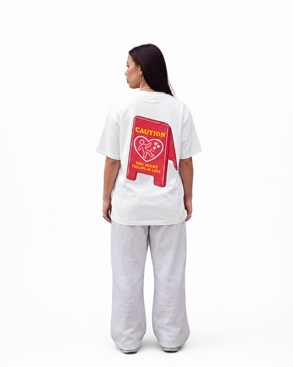SHRUGS CAUTION T-SHIRT