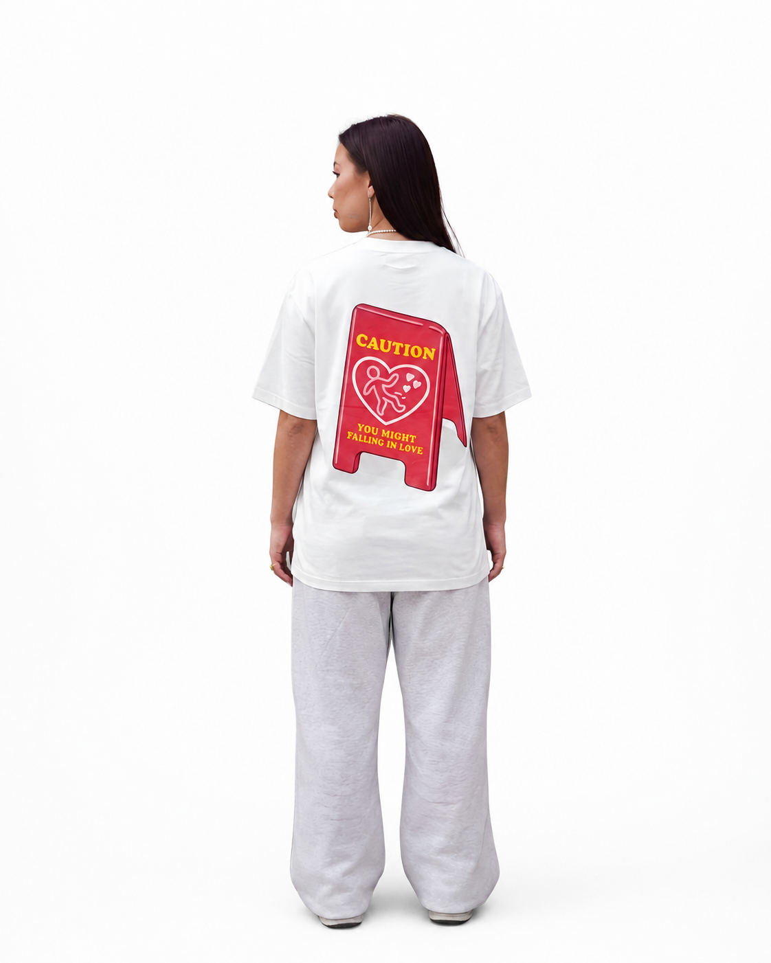 SHRUGS CAUTION T-SHIRT