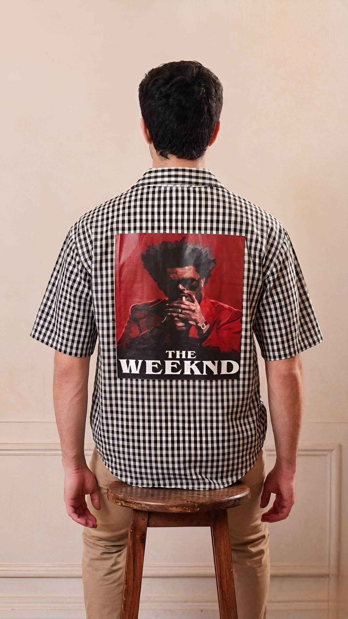 Checkerboard Block Weekend Shirt
