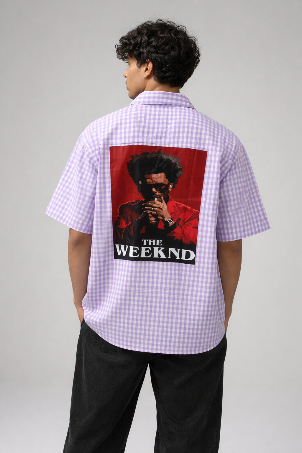 Checkerboard Block Weekend Shirt
