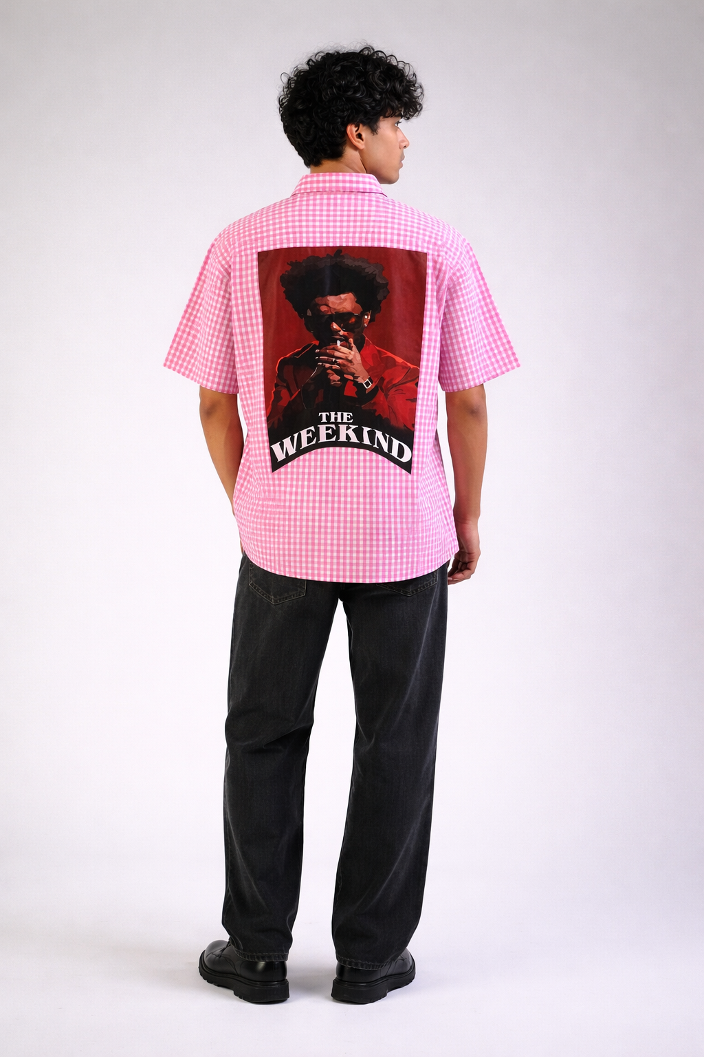 Checkerboard Block Weekend Shirt