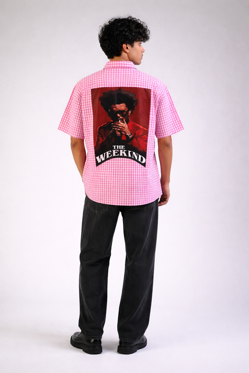 Checkerboard Block Weekend Shirt