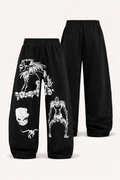 Shinigami" Anime Graphic Ultra-Wide Joggers