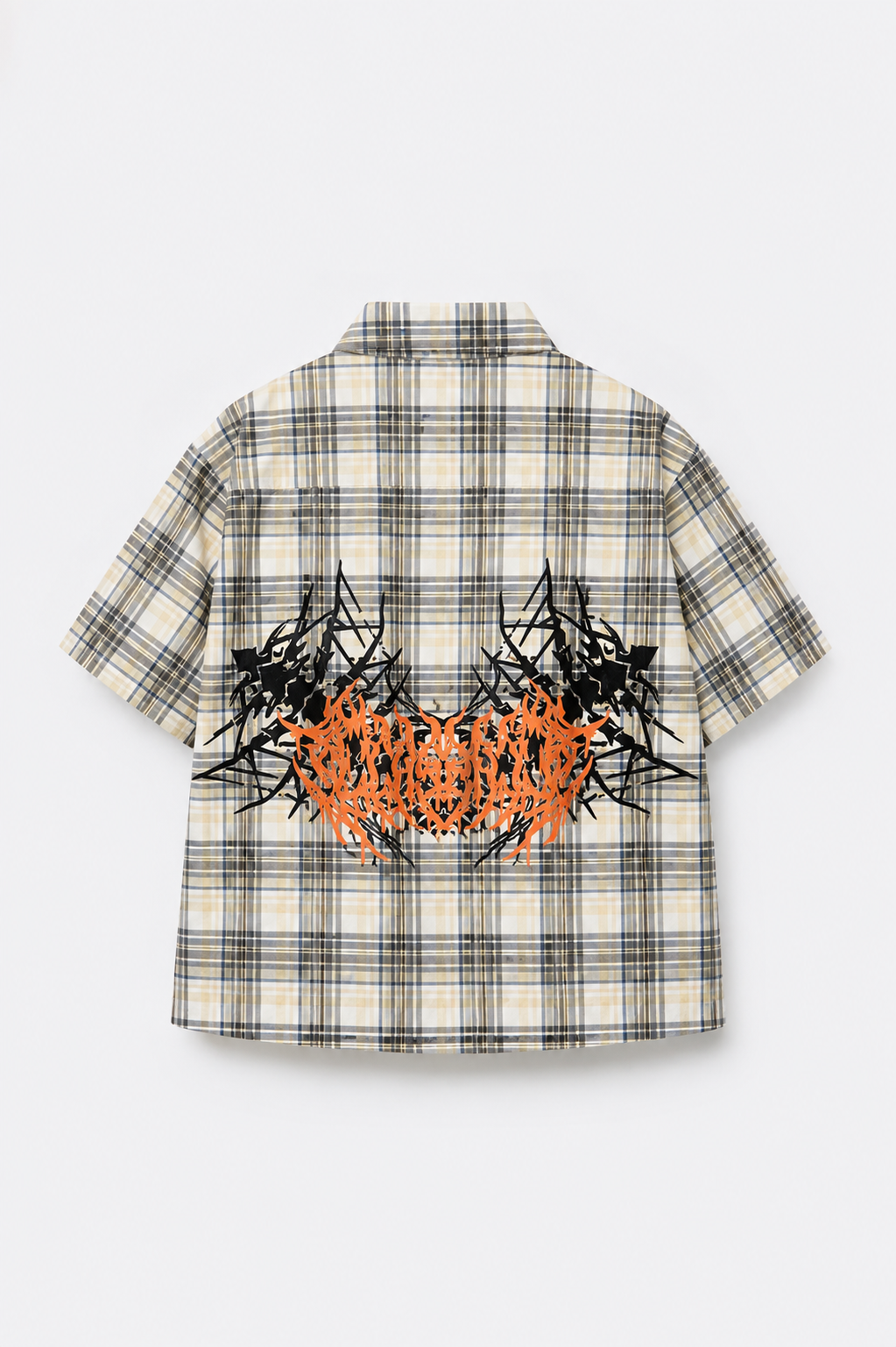 PLAID OVERSIZED SHIRT