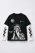 NYC INFERNO LAYERED TSHIRT